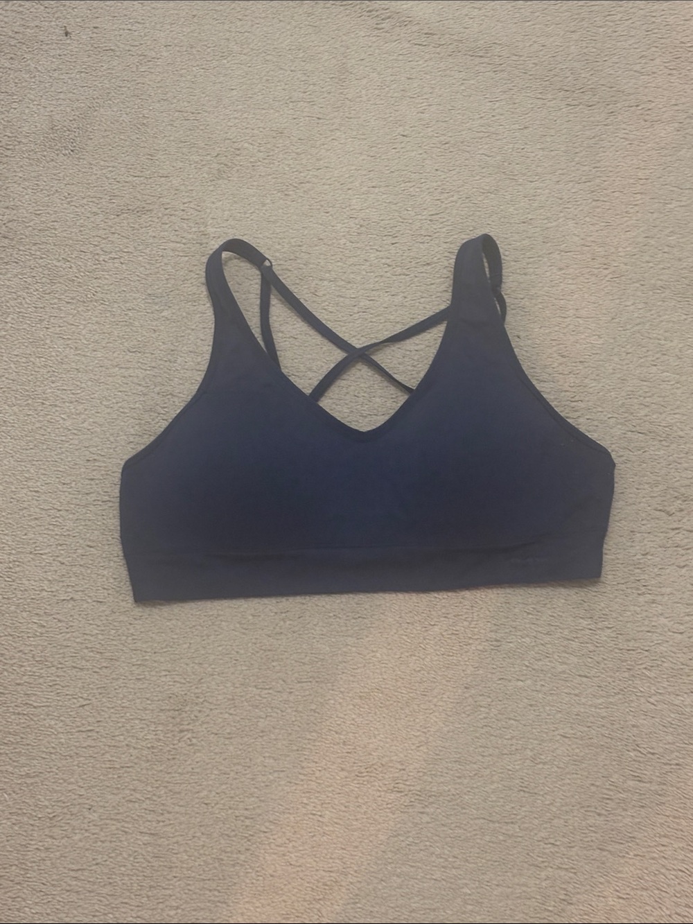 Everyday Strappy Wireless Sports Bra - Navy